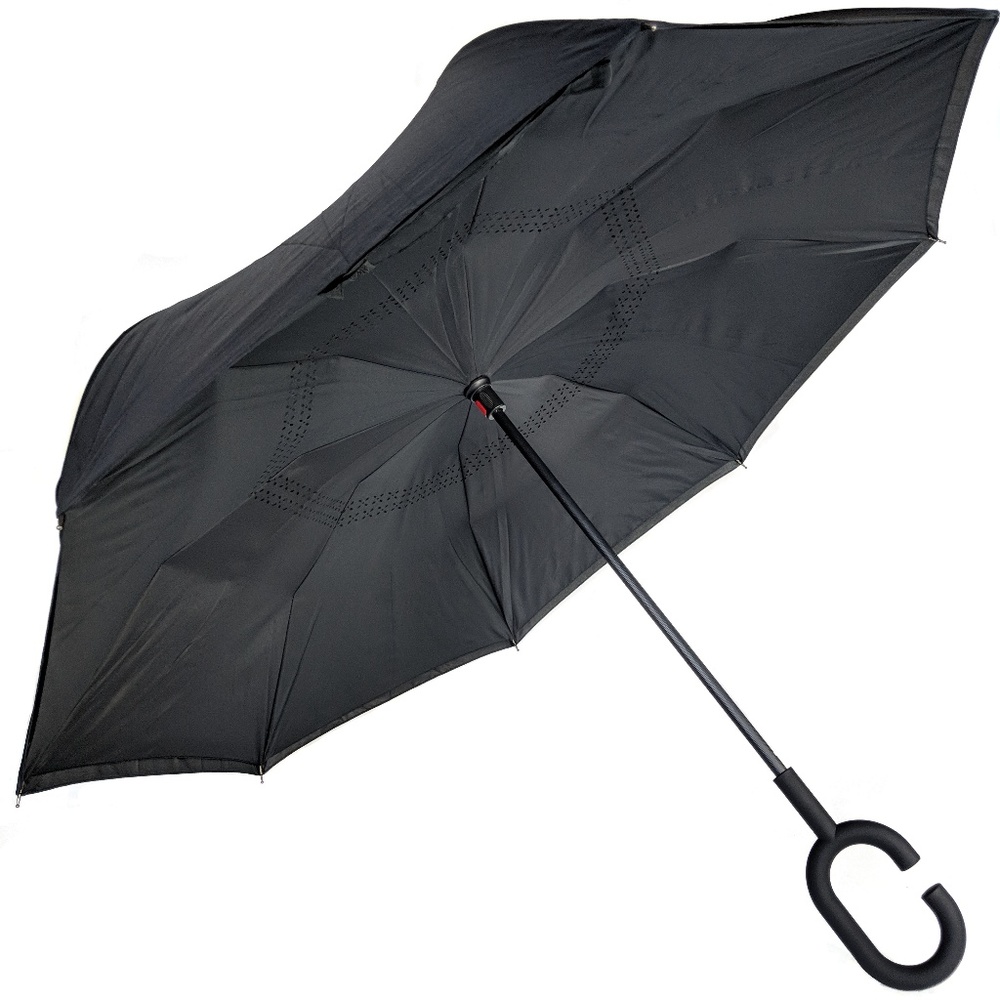 SALE! New Inverted Design Umbrella Large - Black